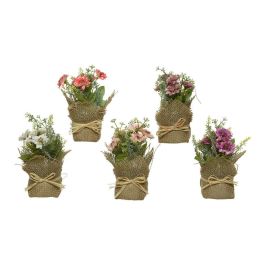 Everlands Maceta Mini de Arpillería con Margaritas/Dalias, Ø7 x 17 cm, Variados Precio: 4.49999968. SKU: S7911110