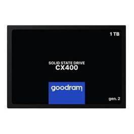 Goodram SSD CX400 1TB SATA III 2.5", Disco Duro Sólido Interno, 550 MB/s Lectura, 500 MB/s Escritura, 3D TLC NAND Precio: 204.49999944. SKU: S0228969