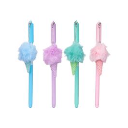 Bolígrafo Pompon Helado Surtidos Pincello - 4x18x3 cm, Azul, Morado, Rosa, Verde (48 Unidades) Bolígrafo Pompon Helado Surtidos Pincello - 4x18x3 cm, Azul, Morado, Rosa, Verde (48 Unidades)