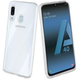 Pack Muvit MUPAK0431 Funda Cristal Soft + Protector Vidrio Templado para Samsung Galaxy A40/ Transparente