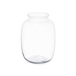Jarrón Giftdecor abombado boca abierta 24x32x24 cm vidrio transparente Jarrón Giftdecor abombado boca abierta 24x32x24 cm vidrio transparente