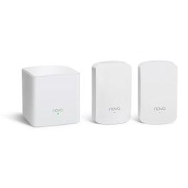 SISTEMA MESH WiFi TENDA MW5 - 3 UNIDADES - WiFi AC1200 - 2.4/5GHZ - 300M2 - 2 PUERTOS GIGABIT - GESTIÓN POR APP