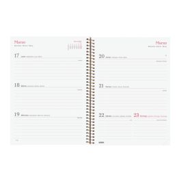 Finocam Agenda Anual Design Collection Espiral E10-155x212 mm Svh Goldy 2025