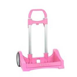 Carro Escolar Safta Portamochilas Evolution Rosa Claro Carro Escolar Safta Portamochilas Evolution Rosa Claro