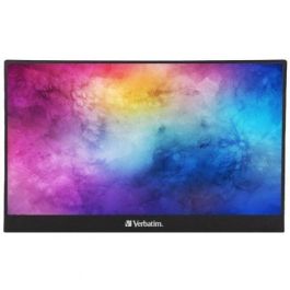 Verbatim PMT-15 Monitor Portátil Táctil 15.6" Full HD 1920x1080 IPS USB-C HDMI HDR Carcasa Aluminio Negro Precio: 212.59000015. SKU: B1DHVR2ZHB