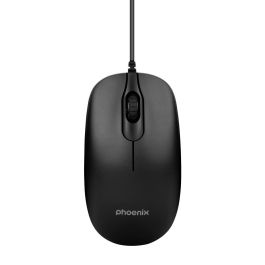 Phoenix technologies Combo Teclado Multimedia + Ratón CC101 - QWERTY Español, 13 Teclas Multimedia, Ratón Óptico 1200 DPI, Compatible con Windows, macOS, Linux
