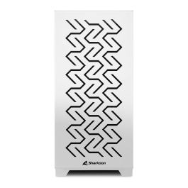 Sharkoon MS-Z1000 Micro Torre ATX/ITX Blanca con Panel de Cristal Templado para Gaming