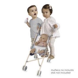 Silla de muñeca plegable coco para muñecas de hasta 48 cm 28x42x56 cm Silla de muñeca plegable coco para muñecas de hasta 48 cm 28x42x56 cm