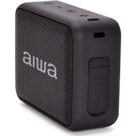 Aiwa Altavoz Portátil Bluetooth BS-200 6W IPX6 TWS con Batería 12h y Manos Libres