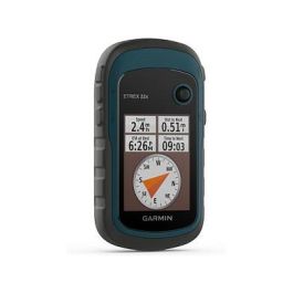 Garmin eTrex 22x schwarz/blau GPS de mano con pantalla TFT de 2.2 pulgadas, 8 GB de memoria interna, IPX7, para senderismo y geocaching