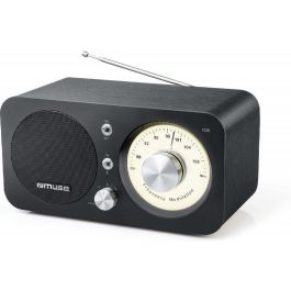 MUSE Radio Retro Vintage para Mesa con Bluetooth, Radio Vintage para Escritorio, Funciona con Corriente (AC/DC) Precio: 77.924. SKU: B1K8QDBRND