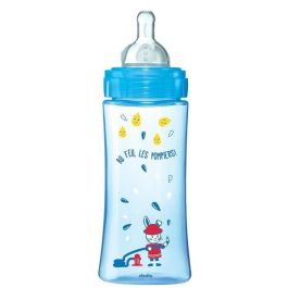 DODIE Biberón Iniciación + 330ml AZUL DE BOMBERO - +6 meses - Tetina redonda de 3 velocidades - flujo 3 DODIE Biberón Iniciación + 330ml AZUL DE BOMBERO - +6 meses - Tetina redonda de 3 velocidades - flujo 3