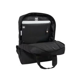 Mochila para Portátil F.C. Barcelona Premium Negro 29 x 39 x 11 cm 13,3"