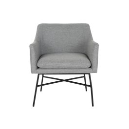 DKD Home Decor Silla Scandi Gris 60.5 x 78 x 59.5 cm