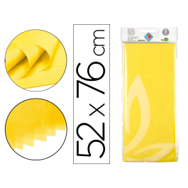 Liderpapel Papel seda 52x76cm 18g/m2 bolsa 5 hojas amarillo Precio: 1.49999949. SKU: B169Y9FRS6