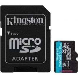 Tarjeta de Memoria Kingston CANVAS Go! Plus 256GB microSD XC con Adaptador/ Clase 10/ 200MBs Precio: 28.49999999. SKU: B14C3VN8QQ