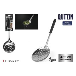 Quttin Espumadera Laos de acero inoxidable 32 cm – Utensilio de cocina para servir y escurrir alimentos (12 Unidades)