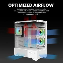 Zalman ZAL8800263650491 Caja Semitorre ATX Sin Fuente de Alimentación Negra