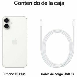 Apple iPhone 16 Plus Smartphone 128GB / 6.7" / 5G / Blanco MXVV3QL/A