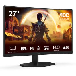 AOC C27G42E Monitor Gamer Curvo 27 Pulgadas Full HD 1ms 180Hz HDMI DP