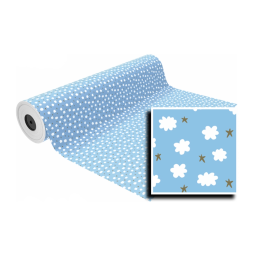 Papel De Regalo Bobina Basika 62 Cm X 80 M (4 Kg Aprox.) Infantil (In1903-A 62 Cm)