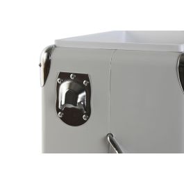 DKD Home Decor Nevera Terraza Y Jardin Blanco 24 x 43 x 32 cm 17 Litros Portatil