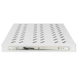 Digitus 1HE 30x483x385mm - Bandeja extraíble de 19 pulgadas para rack, 25 kg, Gris