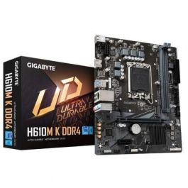 Gigabyte 9MH610MK-00-20 Placa Base Micro ATX H610M K DDR4 Socket 1700 Intel H610 PCIe 4.0 M.2 NVMe Compatible Intel Core 12ª/13ª Gen Precio: 67.50000004. SKU: S5621644
