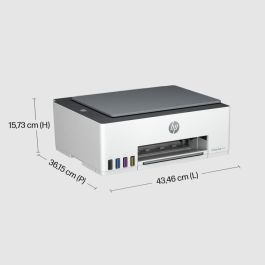 HP Smart Tank Impresora multifunción 5105, Color, Impresora para Home y Home Office, Impresión, copia, escáner, Conexión inalámbrica; Tanque de impresora de gran volumen; Impresión desde móvil o tablet; Escanear a PDF