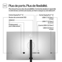 HP 727pq Monitor QHD de 27 pulgadas Series 7 Pro - Pantalla con Colores Vívidos y Diseño Sin Bordes para Visuales Precisos