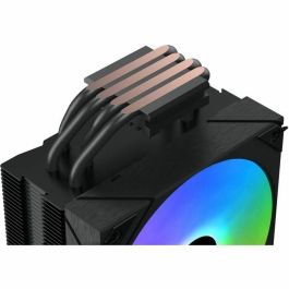 Xigmatek XIG1740270132502 Disipador CPU AK4 Digital para AMD AM5/AM4, 1 Ventilador ARGB de 120 mm Negro