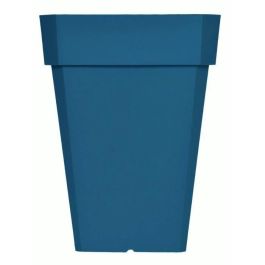 Jardinera cuadrada RIVIERA SOLEILLA - Plástico - Altura 53 cm - Azul Precio: 35.78999952. SKU: B12SJVW7AB
