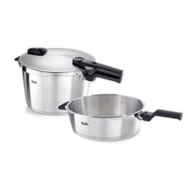 Fissler 60281011000/0 Vitaquick Premium Olla a Presión 8+4 Litros 26cm Apto para Inducción