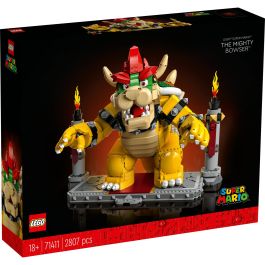 Lego Super Mario 71411 El Poderoso Bowser Figura Kit de Construcción Colección Regalo