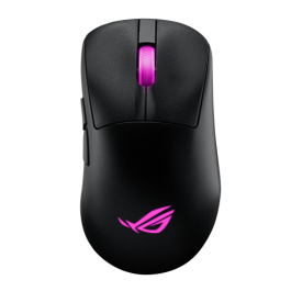 ASUS ROG 90MP04A0-BMUA00 Ratón Gaming Keris II Origin BLK Inalámbrico + Cable Óptico 42000 DPI 8000 Hz Diestro Negro