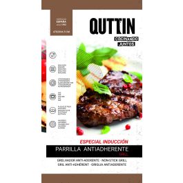 Quttin Parrilla Rectangular Grill 47 x 29 x 4.5 cm (6 Unidades)
