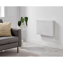 Oceanic OCEAISHDC1000W Radiador eléctrico fijo de inercia seca, doble núcleo, 1000 W, blanco mate, NF