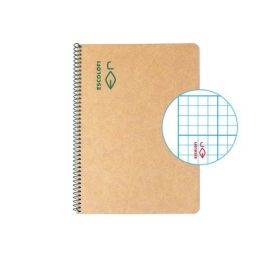 Bloc Escolofi Green Tapa Dura A5 50H Cuadric.3X3 80G Reciclado Con Margen Verde (Set de 5) Precio: 14.49999991. SKU: B19ALGB8G9