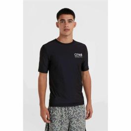 Camiseta de Manga Corta Hombre O'Neill Essentials Cali S/Sl Negro