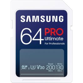 CARD Card 64GB Samsung XC PRO Ultimate (CL10) retail Precio: 33.4999995. SKU: B1DJA4NM3F