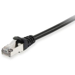 EQUIP 635593 Cable de Red Ethernet Cat6 S/FTP LSZH Doble RJ45 0.25m Negro para Gigabit Ethernet