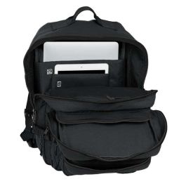 Safta Mochila para Portátil 15,6'' Militar Negro Colección Basics 300x230x480 mm