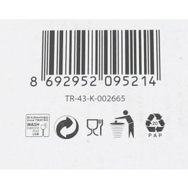 Lav Set 6 Vasos Vidrio 405cc Empire 7x9x9.5cm (8 Cajas)