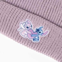 Gorro y Guantes Stitch Morado