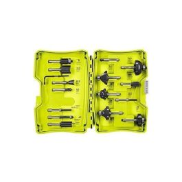 RYOBI Caja de 15 cortadores variados vástago Ø 6 mm - RAKRBS15