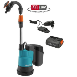 Gardena Bomba para Colector de Agua de Lluvia 2000/2 18V P4A, Caudal 2000 l/h, Presión 2.0 bar, Tubo Telescópico Precio: 157.49999969. SKU: B1DWN7L9VJ