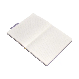 Antartik Cuaderno A4 Tapa Dura Hojas Rayas Morado y Amarillo 100 Hojas 80gr FSC