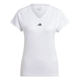 Camiseta de Manga Corta Mujer Adidas Essentials Minimal Blanco Fitness 6-7 Años Precio: 25.5068. SKU: B1DEJL5RKM