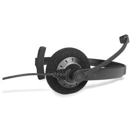 EPOS Impact SC 30 Auriculares Diadema Monoaural Abierto Alámbrico Negro Plata