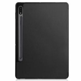 eSTUFF Funda Folio Houston para Samsung Galaxy Tab S7 FE Negra - Ultradelgada con Soporte y Auto Encendido/Apagado